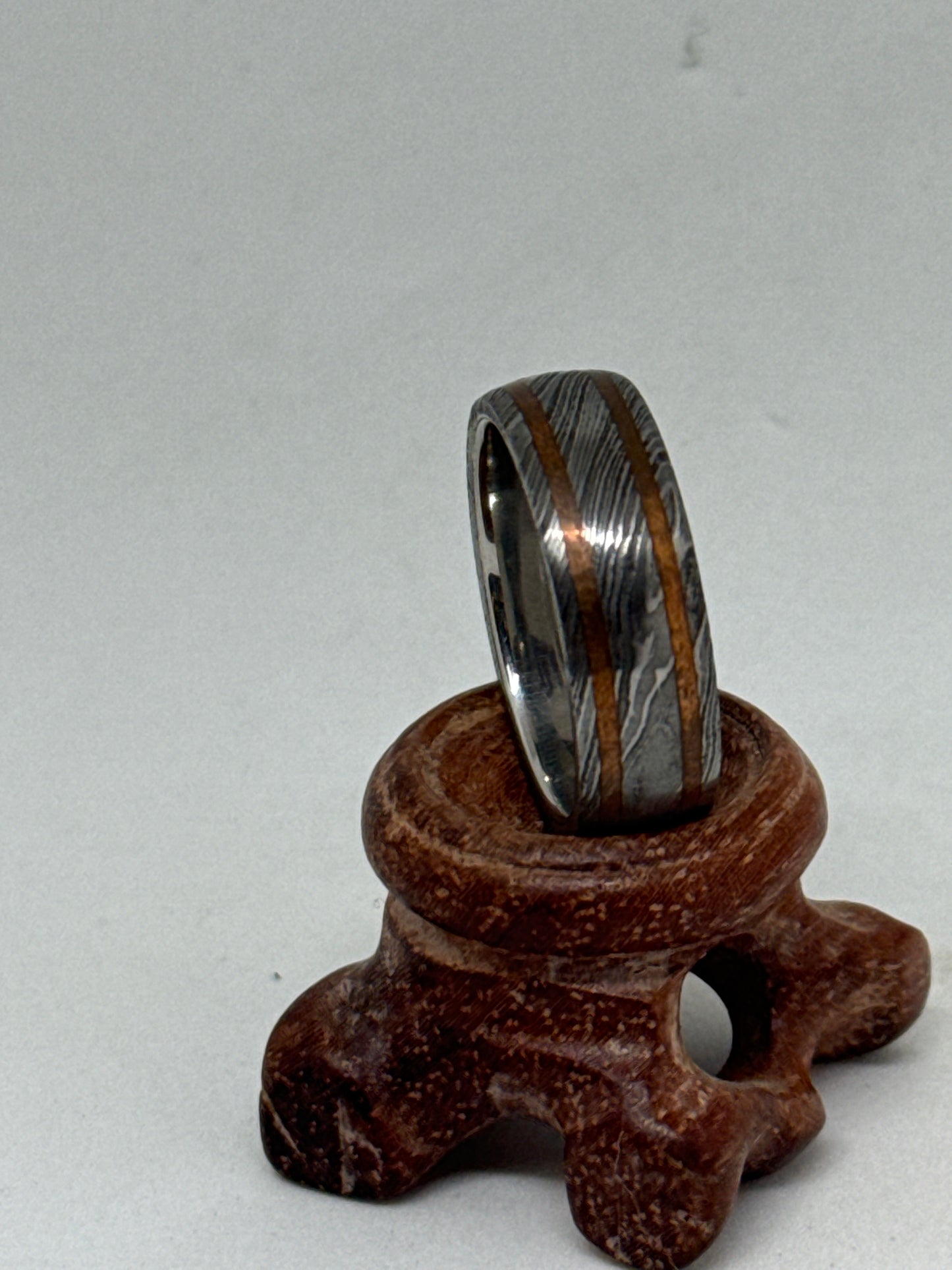 Damascus Copper Banded