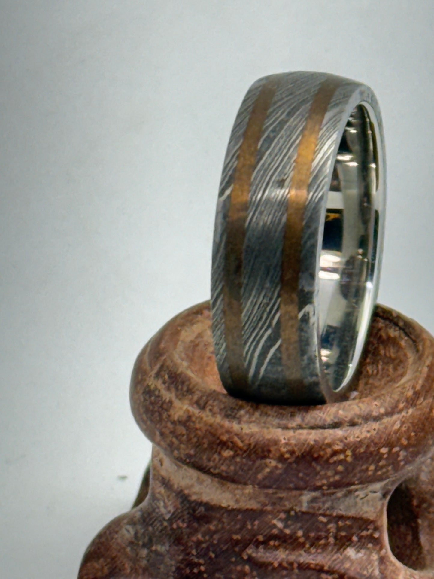 Damascus Copper Banded