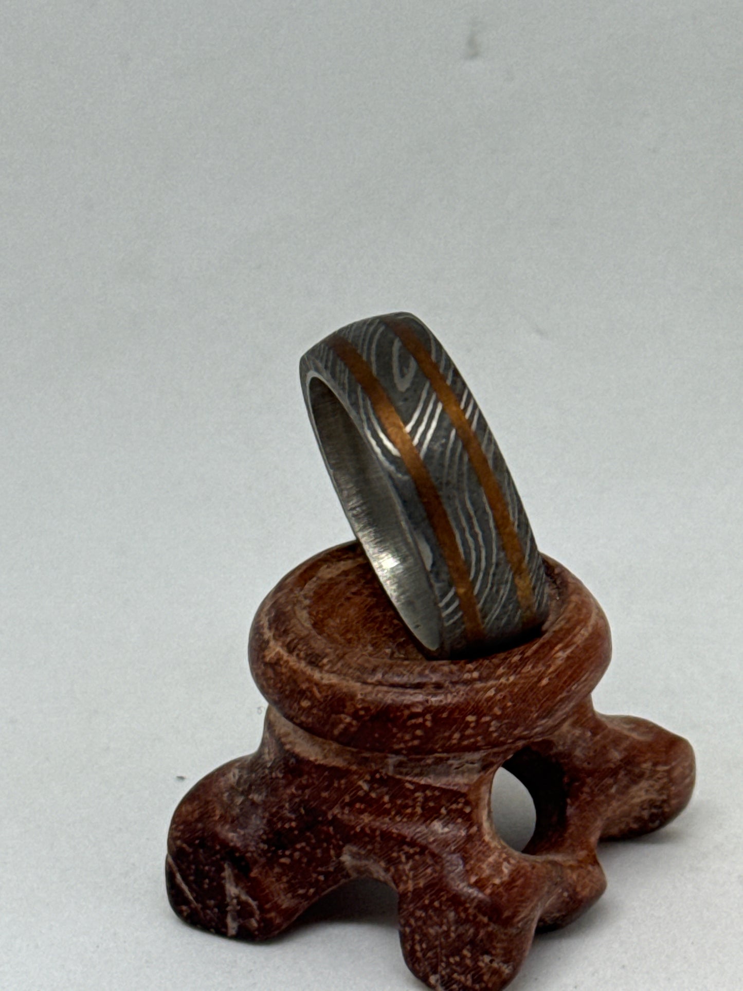 Damascus Copper Banded