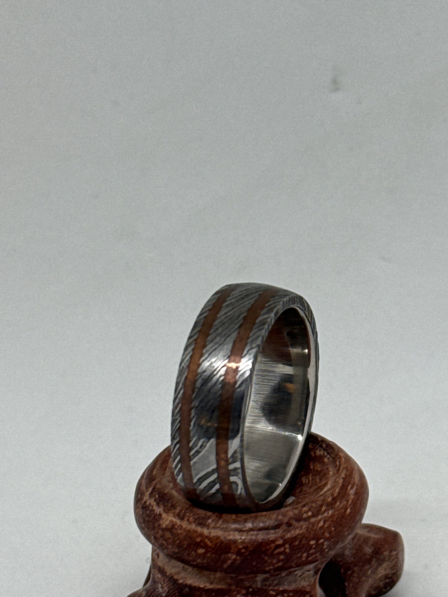 Damascus Copper Banded