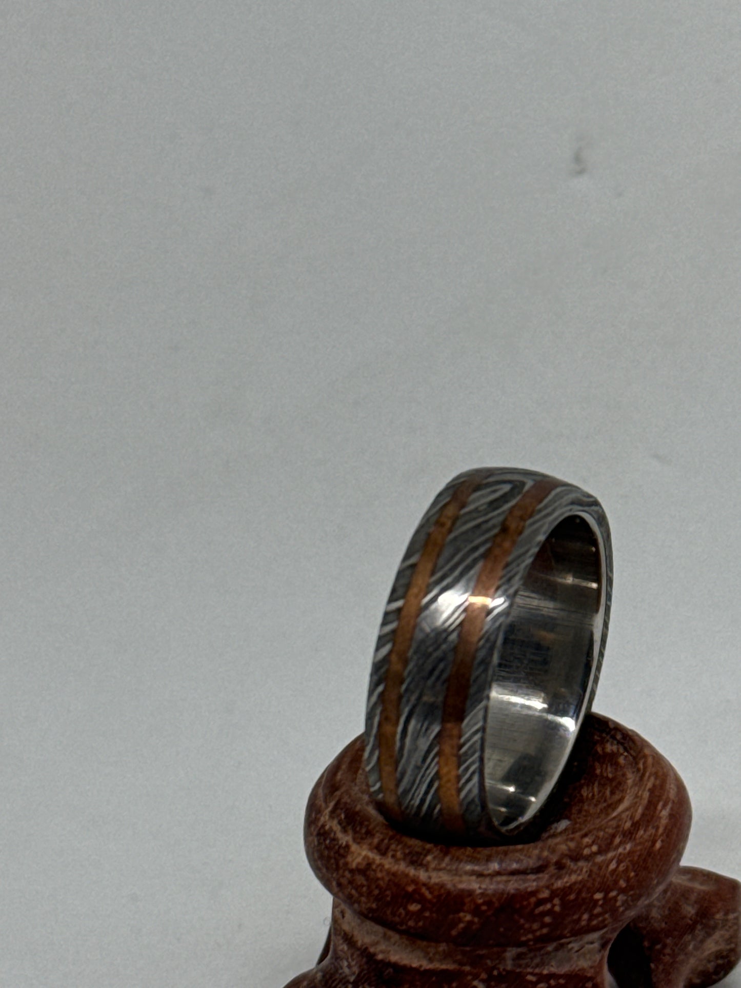Damascus Copper Banded