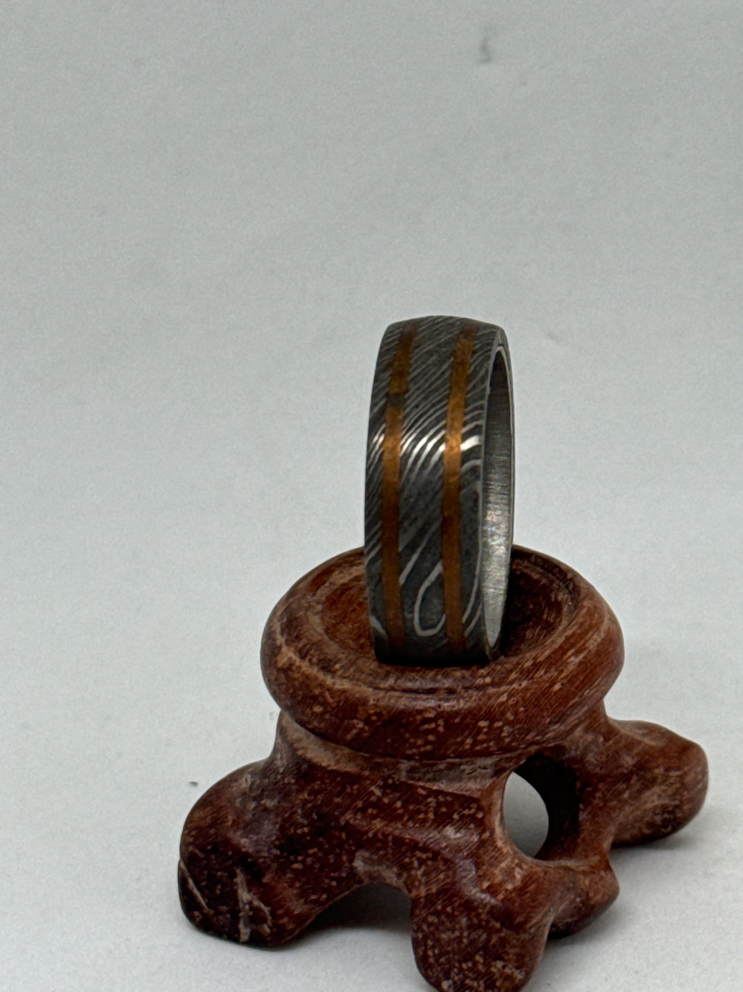Damascus Copper Banded